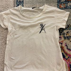 Brandy Melville embroidered tee